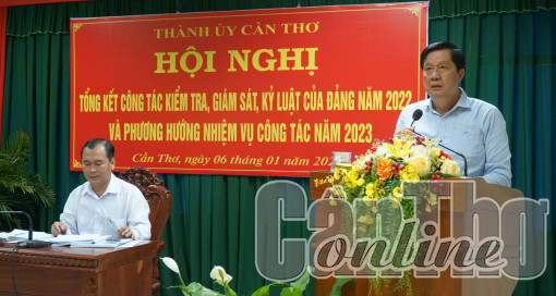 Tiếp tục nâng cao hiệu lực, hiệu quả công tác kiểm tra, giám sát và thi hành kỷ luật của Đảng