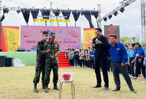 Sôi nổi các hoạt động Tết Quân Dân năm 2023