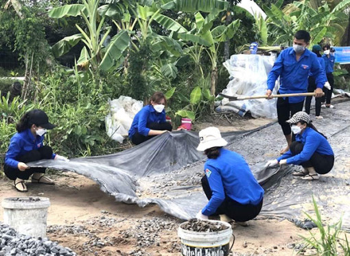Xung kích tham gia đảm bảo an toàn giao thông
