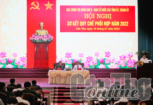 Sơ kết quy chế phối hợp giữa Cục Chính trị và Ban Tổ chức các Tỉnh ủy, Thành ủy