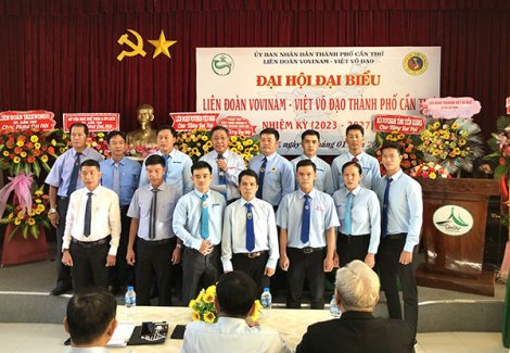 Võ sư Võ Hữu Lý tiếp tục làm Chủ tịch Liên đoàn Vovinam - Việt Võ Ðạo TP Cần Thơ
