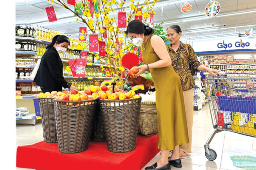 Thốt Nốt đảm bảo đủ hàng hóa phục vụ mua sắm dịp Tết Nguyên đán 2023