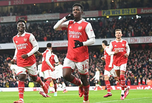 Cú chuyển mình mạnh mẽ của Nketiah