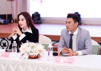 Hoa hậu Nam Em xuất hiện cùng “Chàng trai lạ” tại buổi fan meeting Hoa hậu ĐBSCL