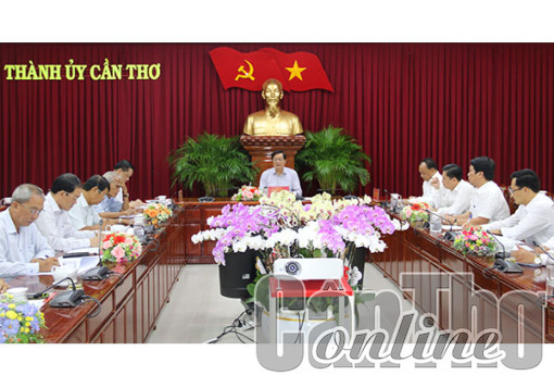 Thông qua dự thảo quy chế và quyết định thành lập Ban Biên soạn Ðịa chí TP Cần Thơ