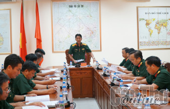 Quân khu 9 kiểm tra công tác chuẩn bị huấn luyện tại Bộ Chỉ huy Quân sự TP Cần Thơ