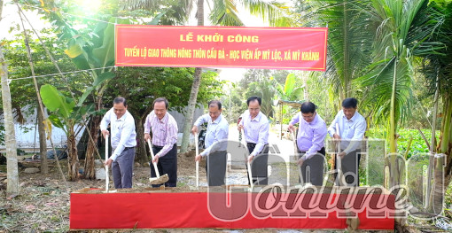 Khởi động chiến dịch làm thủy lợi, giao thông, xây dựng cảnh quan môi trường