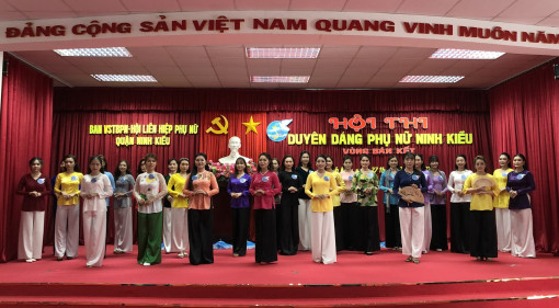 Hội thi Duyên dáng phụ nữ Ninh Kiều
