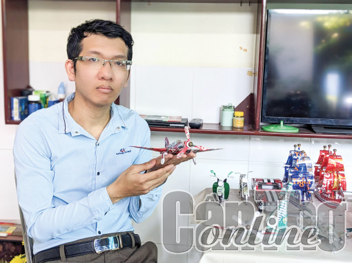 9X với biệt tài chế tạo đồ chơi từ vỏ lon