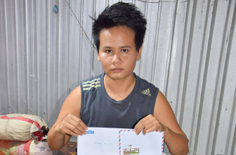 Trao tiền từ thiện