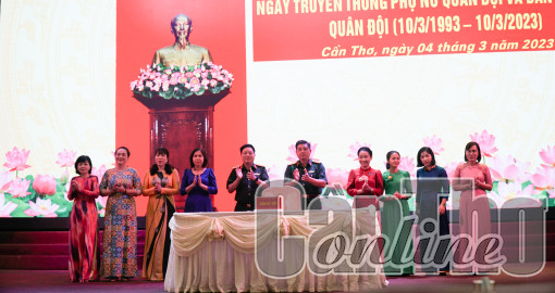 Phát động thi đua chào mừng 30 năm Ngày truyền thống Phụ nữ Quân đội