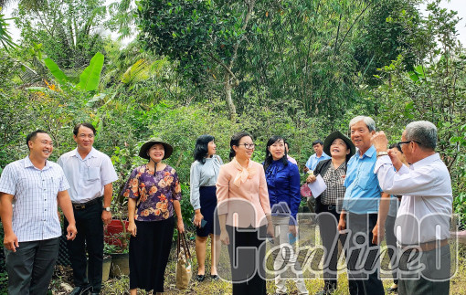 HĐND thành phố khảo sát các mô hình du lịch nông nghiệp tại quận Thốt Nốt