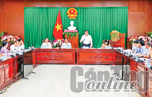 Thẩm tra các nghị quyết, tờ trình tại kỳ họp chuyên đề HÐND thành phố