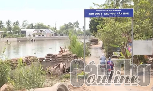 Công trình thi công chậm, lưu thông khó khăn