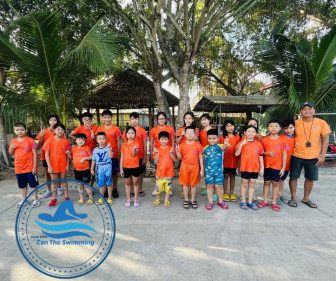 Vận động viên Câu lạc bộ Bơi lội Cần Thơ tích cực tập luyện chuẩn bị Hội khỏe Phù Đổng quận Ninh Kiều năm học 2022-2023