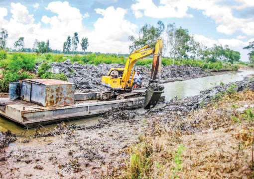 Khẩn trương ứng phó với hạn mặn