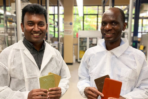 Tái chế thủy tinh thành vật liệu ốp tường