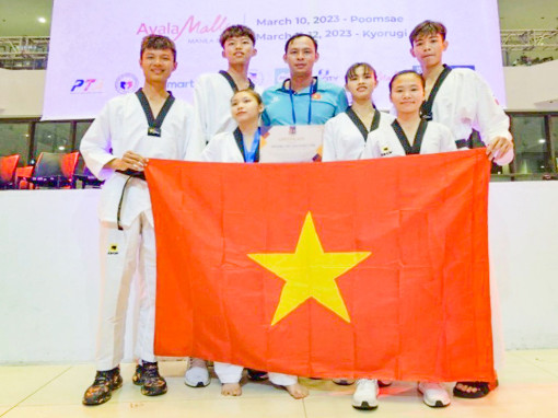 Các võ sĩ trẻ của Trung tâm Huấn luyện Thể thao Quốc gia Cần Thơ giành 3 HCV Đông Nam Á
