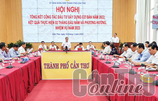 Giải ngân vốn đầu tư công năm 2023 là nhiệm vụ chính trị quan trọng của các cấp, các ngành