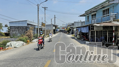 Cờ Đỏ đưa vào sử dụng nhiều công trình xây dựng cơ bản