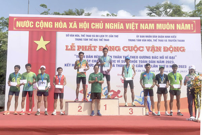 Hơn 1.100 VÐV tham gia Giải Việt dã TP Cần Thơ lần thứ II