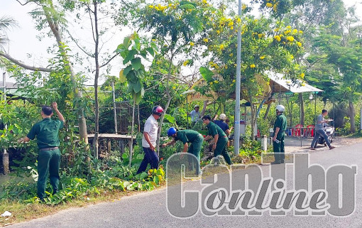 Phát động xây dựng tuyến đường Mai Văn Bộ “sáng, xanh, sạch, đẹp”