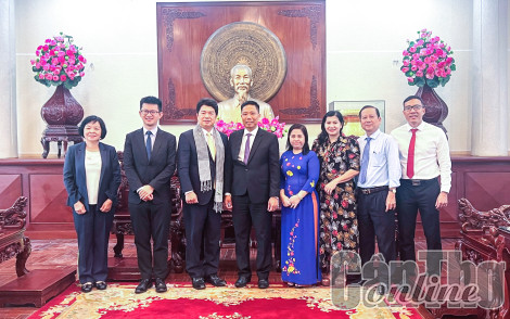 Tăng cường hợp tác phát triển kinh tế, văn hóa giữa Cần Thơ với Đài Loan