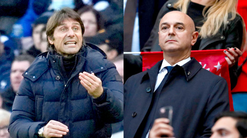 HLV Conte nặng lời với các cầu thủ Tottenham