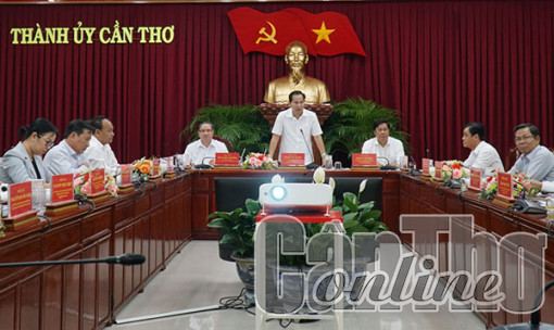 Triển khai nhiều giải pháp đẩy nhanh tiến độ thực hiện các công trình giao thông trọng điểm trên địa bàn thành phố