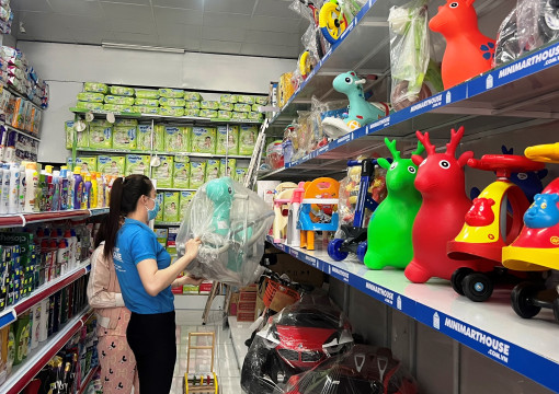 Sắm đồ chơi an toàn cho bé