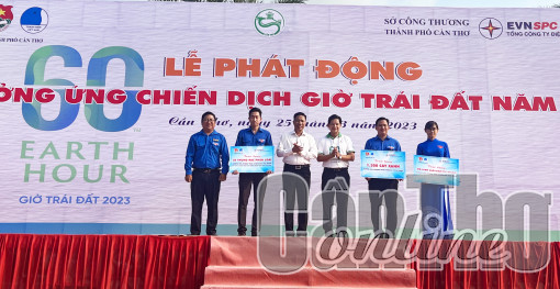 Cần Thơ triển khai nhiều hoạt động hưởng ứng chiến dịch “Giờ trái đất” năm 2023