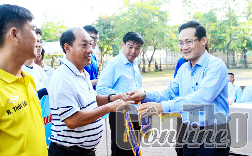 Thi đấu thể thao chào mừng 77 năm Ngày thể thao Việt Nam