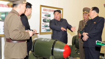 Triều Tiên công bố đầu đạn hạt nhân mới