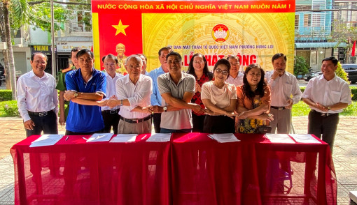 Ra mắt mô hình “Khu dân cư kiểu mẫu về an ninh trật tự, vệ sinh môi trường, văn minh đô thị”