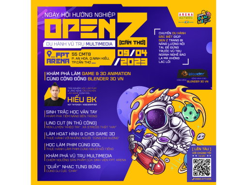 Open Z 2023 - Ngày hội hướng nghiệp dành cho Gen Z lần đầu được tổ chức tại Cần Thơ
