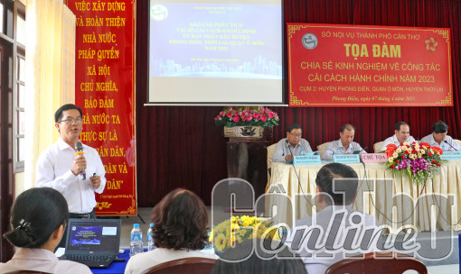 Chia sẻ kinh nghiệm về cải cách hành chính