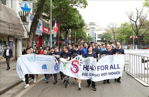 Mít tinh hưởng ứng Ngày Sức khỏe Thế giới năm 2023