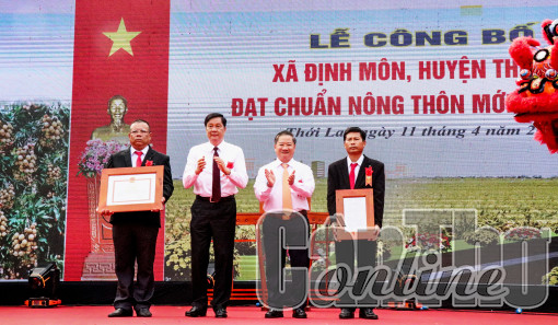 Định Môn phát huy vai trò chủ thể của người dân hướng đến xây dựng xã nông thôn mới thông minh