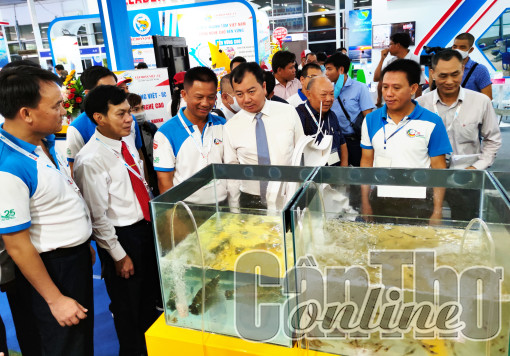 Hơn 200 gian hàng của 150 đơn vị, doanh nghiệp tham dự VietShrimp 2023