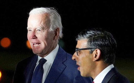 Thủ tướng Anh chào đón Tổng thống Mỹ đến Bắc Ireland