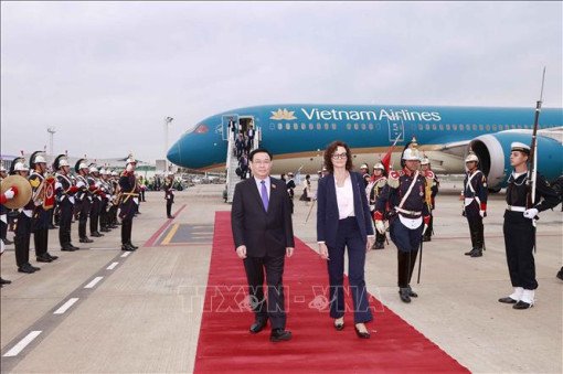 Chủ tịch Quốc hội Vương Đình Huệ bắt đầu thăm chính thức  Argentina