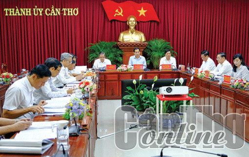 Lãnh đạo thành phố kiểm tra tiến độ các dự án trọng điểm trên địa bàn