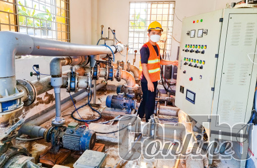 Cấp nước sạch an toàn và đầy đủ phục vụ người dân