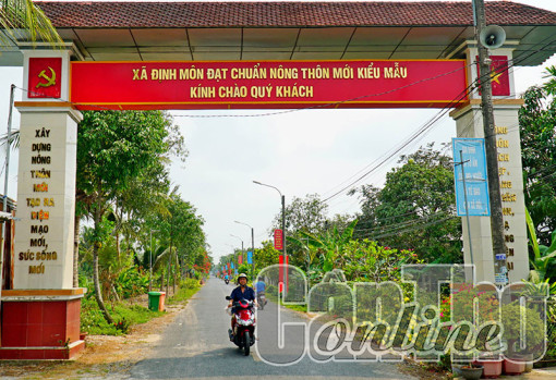 Sức sống mới trên quê hương anh hùng