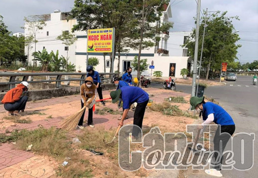 Tuyến đường sáng - xanh - sạch - đẹp