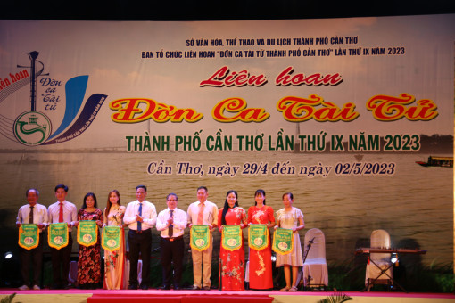Khai mạc Liên hoan Đờn ca tài tử TP Cần Thơ lần thứ IX, năm 2023