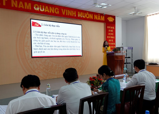 Góp phần nâng cao chất lượng công tác dạy và học lý luận chính trị