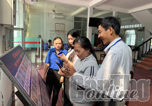 Tạo thuận lợi cho việc thực hiện thủ tục hành chính trực tuyến