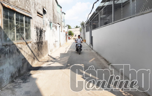 Nâng cấp nhiều tuyến hẻm, góp phần đảm bảo an toàn giao thông