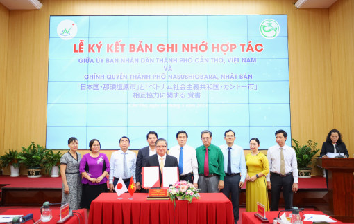 TP Cần Thơ và chính quyền TP Nasushiobara ký kết Bản ghi nhớ hợp tác trong lĩnh vực nông nghiệp và du lịch